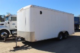 5NHUCCT267Y004828 CARGO  8x18' Enclosed Trailer Tandem Axles  ~