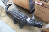 .  Large Metal Alligator .