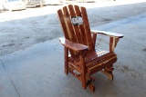 .  CEDAR ROCKING CHAIR .