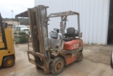 WORLD-LIFT WFG35 3500lb Capacity 3 Stage Mast Hyd. Side Shift Pneumatic Tires LP Gas Engine    ~