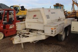 INGERSOLL-RAND P250WDMH268 SALVAGE ROW Diesel Engine Trailer Mounted NO TITLE ON TRAILER    ~