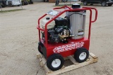 MAGNUM 4000 . Hot Water Pressure Washer Wheel Mounted    ~