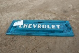 Chevrolet Sign Tailgate . ~