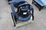 Large Bell On Stand . ~
