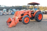 KUBOTA M7040 Kubota Frontend Loader W/ Bucket Canopy PTO 3 PTH Hyd. Remote Diesel Engine New Front &