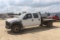 FORD F450 9' Steel Flatbed - Crew Cab - Powerstroke Diesel Engine - Automatic Transmission