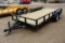 TOPLINE TLU16 16' Utility Trailer - Slide in Ramps - Tandem Axles CERTIFICATE OF ORIGIN