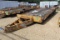 EAGER BEAVER 12HA-PT 25' Flatbed Trailer w/ Dovetail - Ramps - Tandem Axles - Pintle Hitch