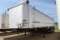 WARREN  34' Aluminum Dump Trailer - Air Lift 3rd Axle - Tri Axles - Electric Tarp