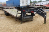 CIRM  32' Gooseneck Flatbed Trailer w/ Dovetail - Ramps - Tandem Axles