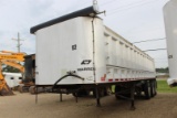 WARREN  2005 Warren 34' Aluminum Dump Trailer - Electric Tarp - Air Lift - 3rd Axle - Spring Suspens