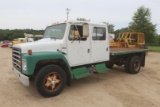 INTERNATIONAL S1700 1987 International S1700 Flatbed - 9.0 Liter Diesel Engine - 5 Speed Transmissio