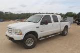 FORD F250 4x4 - Crew Cab - Air - CD Player - Powerstroke Diesel Engine - Automatic Transmission