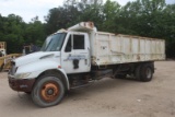 2004 INTERNATIONAL 4300 SALVAGE ROW - 20' Trash Pump Bed - DT466 Diesel Engine