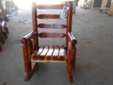 RED CEDAR ROCKER  Amish Built