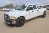 DODGE RAM 3500 Crew Cab - Gooseneck Hitch - Air - Radio - Cummins Diesel Engine - Automatic Transmis