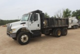 INTERNATIONAL 7500 Ledwell 12/14 Yard Dump Box - International 9.3 Liter Diesel Engine -10 Speed Tra