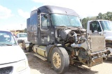 FREIGHTLINER COLUMBIA SALVAGE ROW - Sleeper - Wet Kit - Air Slide 5th Wheel - 11R24.5 -Mercedes Dies