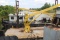 44'X16'X5'SERVICE BOAT OFFSITE ITEM, TON CRANE & HYD SPUDS, HYD SPUDS, TWIN DETROIT 671 Dsl Engines,