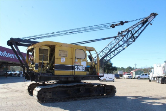 AMERICAN 5299 50 Ton Capacity - 100' Boom -Third Drum Independent Swing and Travel Power Load Loweri