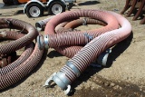 LOT W/ HOSES  (2) 12''x20' & (1) 6''