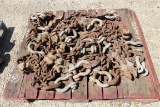 Lot of Heavy Rigging Chain