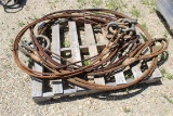 Lot of Lifting Wire and Hooks