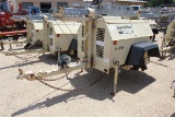 INGERSOLL-RAND LIGHTSOURCE Kubota Diesel Engine - 6KW Generator - No Lights - Trailer Mounted - NO T