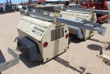 INGERSOLL-RAND LIGHTSOURCE Kubota Diesel Engine - 6KW Generator - Runs - No Lights - Trailer Mounted