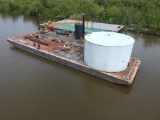 110' X 30' X 7'(TANK BARGE) DECK BARGE OFFSITE ITEM Located in LaRose, La, Questions and/or to Previ