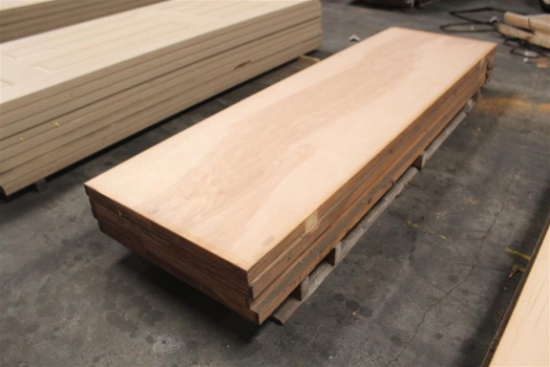 (4) 1 3/4”X27”X90” Solid Core Birch