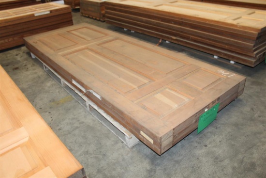 (3) 1 3/4”X32””X96” 6 Panel Fir Solid Doors