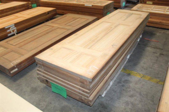 (10) 1 3/8” X 28”X96” 6 Panel Solid Pine Doors