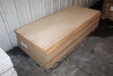 (9) 1 3/4”X35 13/16”X79 5/8” Solid Core Birch Doors