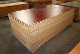 Aprroximately (37) Sheets of 4X8 3/4” Cherry Melamine PBC