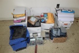 CONTENTS OF ROOM INCLUDING POSTAGE STAMP DEVICE, BINDER, OFFICE SUPPLIES, ETC…