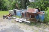 LOT OF SCRAP METAL & TANK