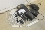 LARGE LOT OF SURGE PROTECTORS AND CORDS
