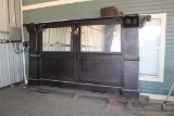 MAHOGANY BAR BACK FROM HISTORIC HOTEL