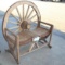 WAGON WHEEL BENCH