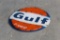 GULF METAL SIGN