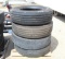 (4) 295/75R22.5 TRUCK TIRES