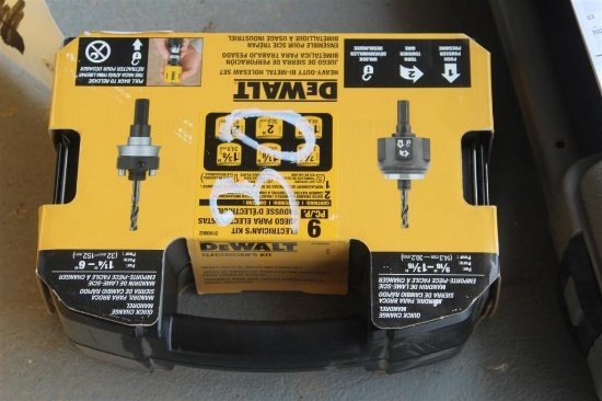 Dewalt 9pc Electrician's Kit