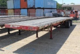 2005 Great Dane GPLWSA9246 50' Aluminum Flatbed Trailer - Spread Axles