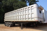 1992 35' ALUM. DUMP TRAILER Tri Axles