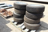 PALLETS OF (8) TIRES