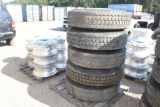Lot of (5) Truck Tires