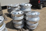 Lot of (10) Aluminum Wheels