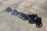 8' STAGE COACH PLASMA CUTOUT