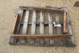 PALLET W/ SET OF FORKS